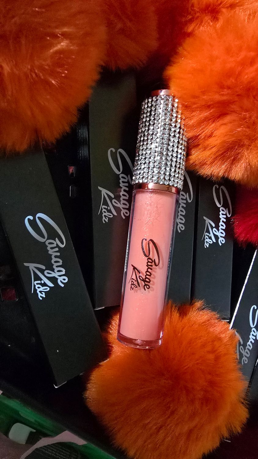 Peach Gloss Fluffy Orange Link