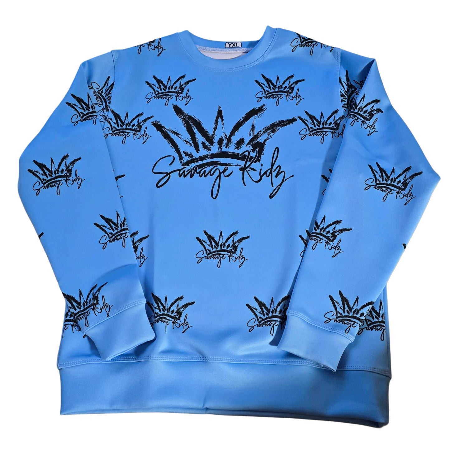 Blue Crown Jumper