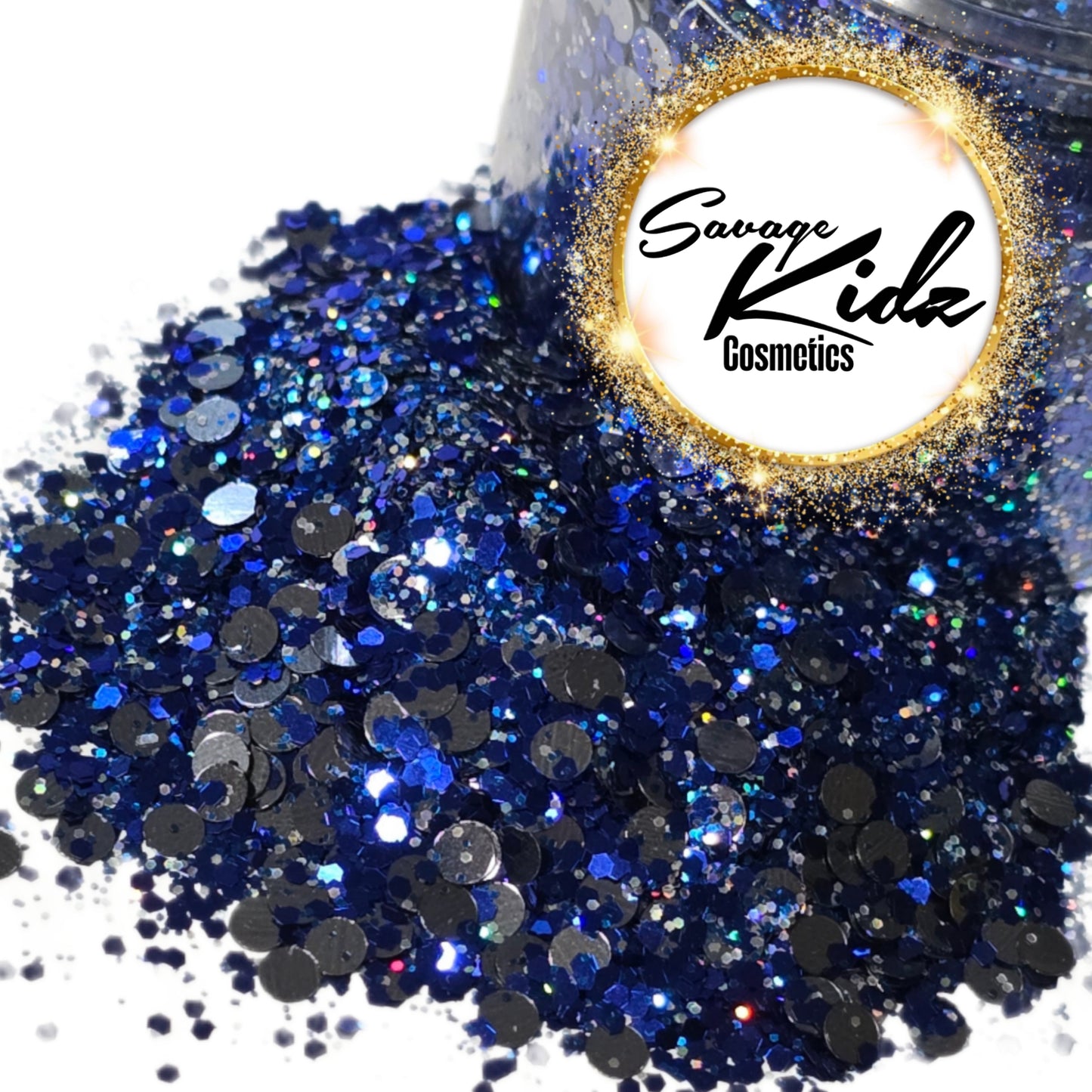 Deep Blue Cosmetic Glitter