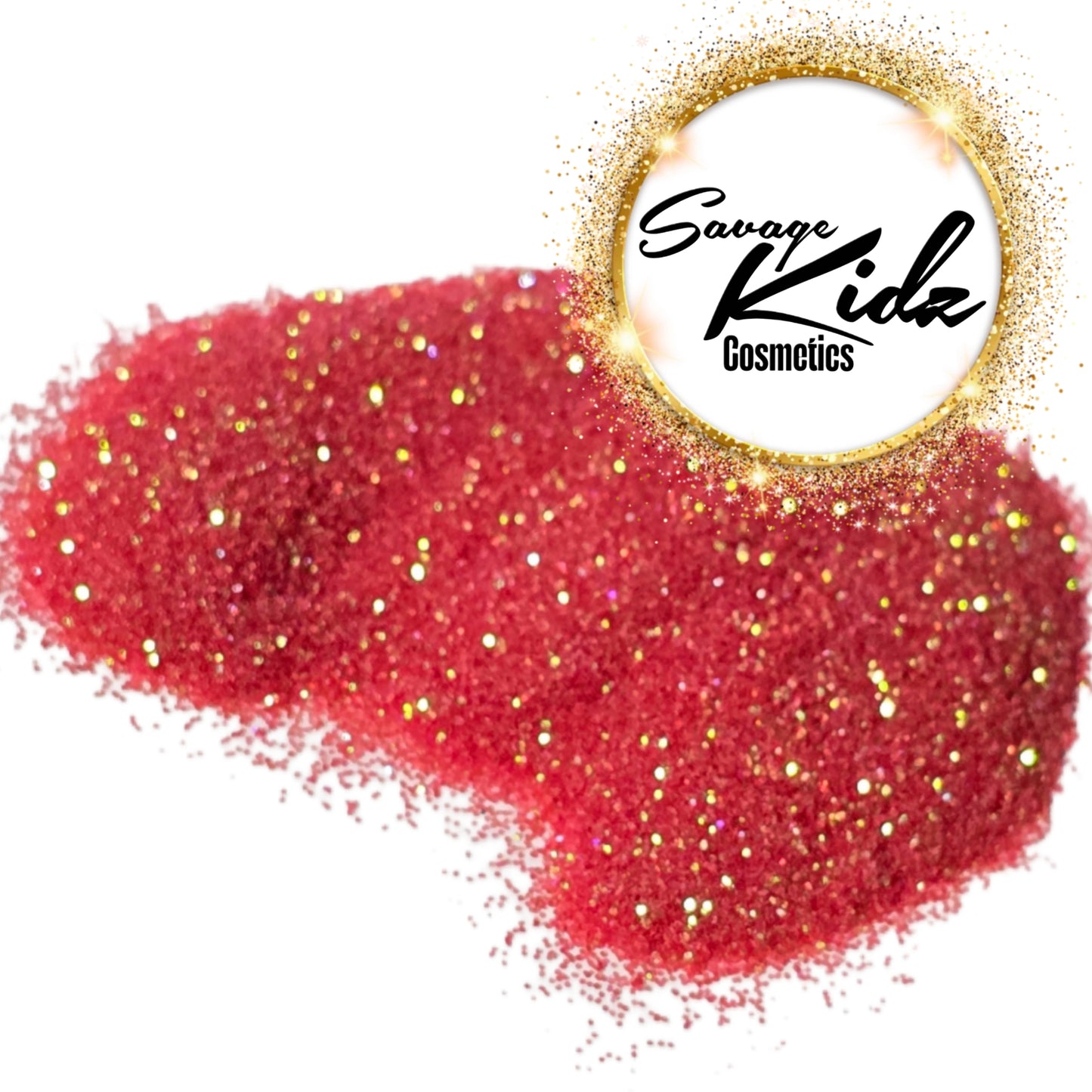 Coral Fine Cosmetic Glitter