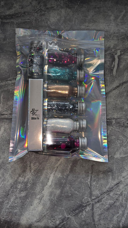 Glitter Pack Face Hair Body Kit