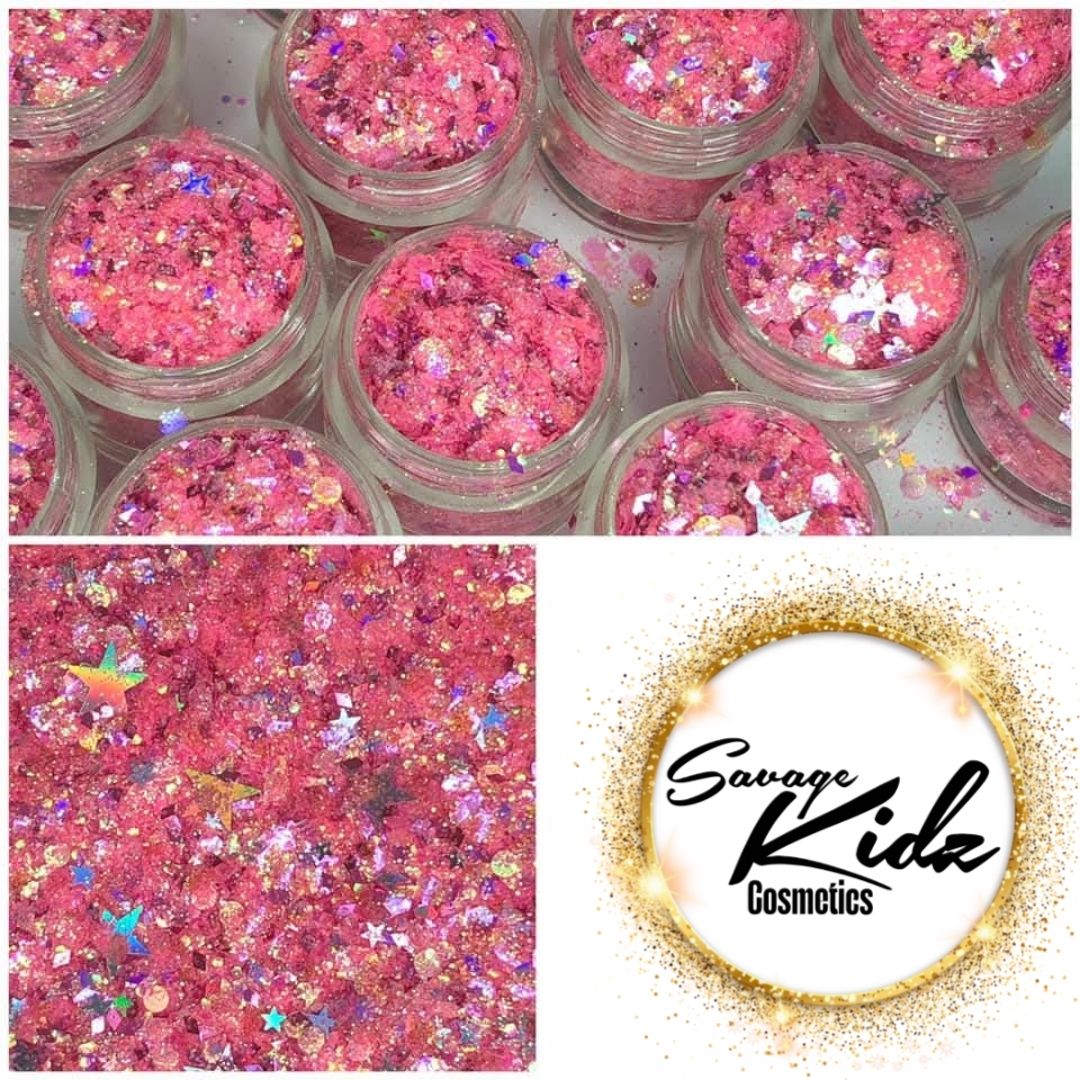 Perfectly Pink Cosmetic Glitters