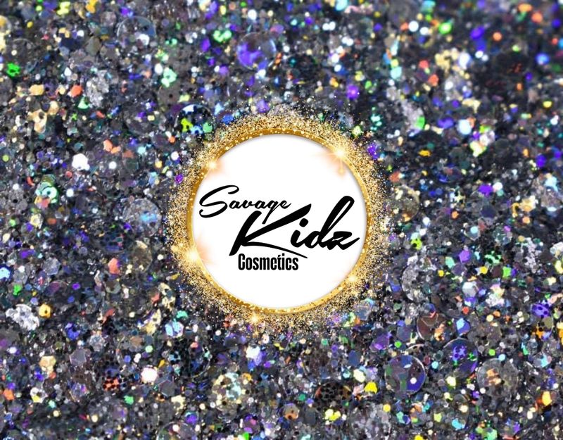 Silver Chunk Cosmetic Glitters